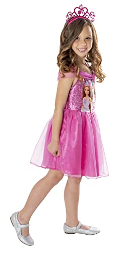 Rubies Barbie Officiel - Disfraz clásico Barbie Princesa (niño), talla 2-3 años