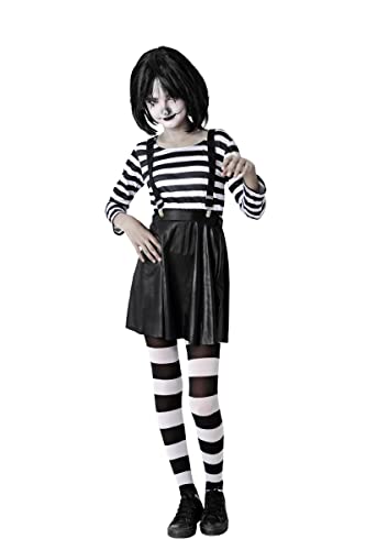 Costumizate! Disfraz de Laughing Jack para niñas. Colección de Halloween (10-12 años)