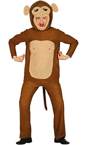 Guirca Disfraz de Mono Macaco para Adulto L