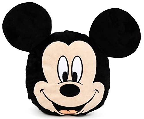 Jay Franco Disney Mickey Mouse Almohada Decorativa para Niños Cojín de Lujo con Formas