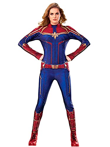 DISBACANAL Disfraz Capitana Marvel Mujer - M