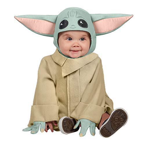 Rubies Disfraz oficial de Disney Star Wars The Child Infantil, disfraz infantil para niños, talla infantil de 6 a 12 meses