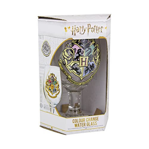 Harry Potter PP4259HPV2 Vaso Cambio de Color Hogwarts, Multicolor, 9 x 9 x 17 cm