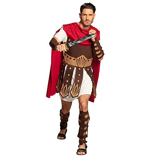 Boland 83806 - Disfraz de Gladiador Adulto, Hombre, Cesar, Romano, Arena, Lucha, Coliseo, Carnaval, Halloween, Disfraces, Fiesta temática, Disfraz, Teatro