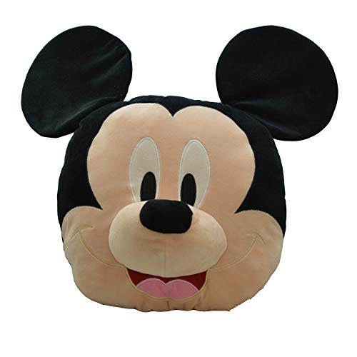 SRV Hub - Cojín de Mickey Mouse para niños, 3D de gran tamaño, idea de regalo para niñas y niños a partir de 3 años (cojín de Mickey Mouse 3D)