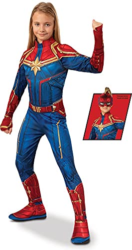 Rubies – Disfraz oficial – Disfraz clásico Capitán Marvel 5-6 años