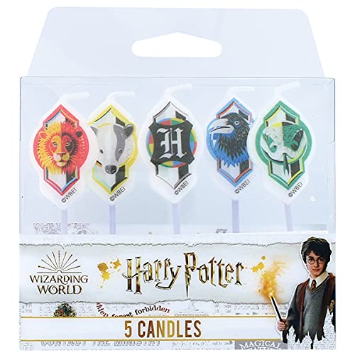 Harry Potter - 5 velas de cumpleaños para adultos y niños