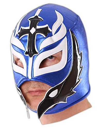 CENO.COM Máscara de lucha libre Blue Hero Luchador Lucha Libre Máscaras
