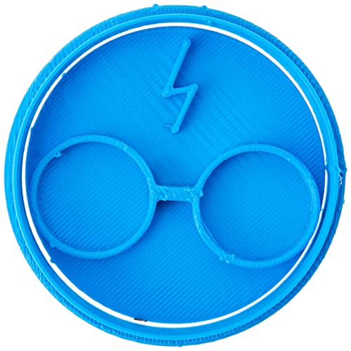 Cuticuter Harry Potter Cortador de Galletas, Plástico, Azul, 8x7x1.5 cm