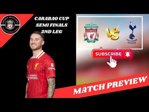 &quot;Epic Showdown: Liverpool vs Tottenham - Carabao Cup Semi-Final 2nd Leg match Preview!&quot;