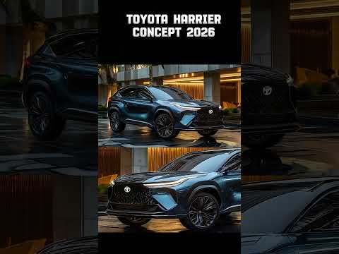 The New Toyota Harrier Will Blow Your Mind! 🚙 #automobile #toyota #suv