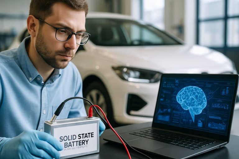 Elektrische Voertuigen Revolutie: Hoe AI de Race voor Veiligere, Duurzamere Solid-State Batterijen Versnelt